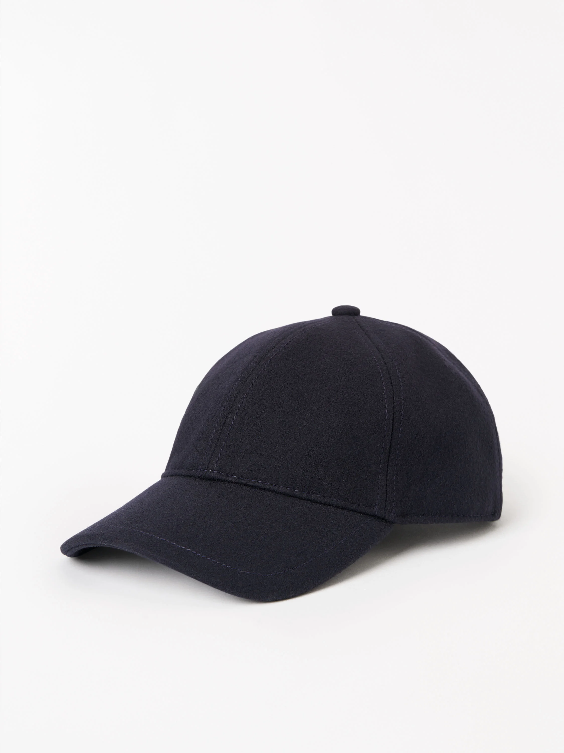 Hent Cashmere-Wool Baseball Cap - 1