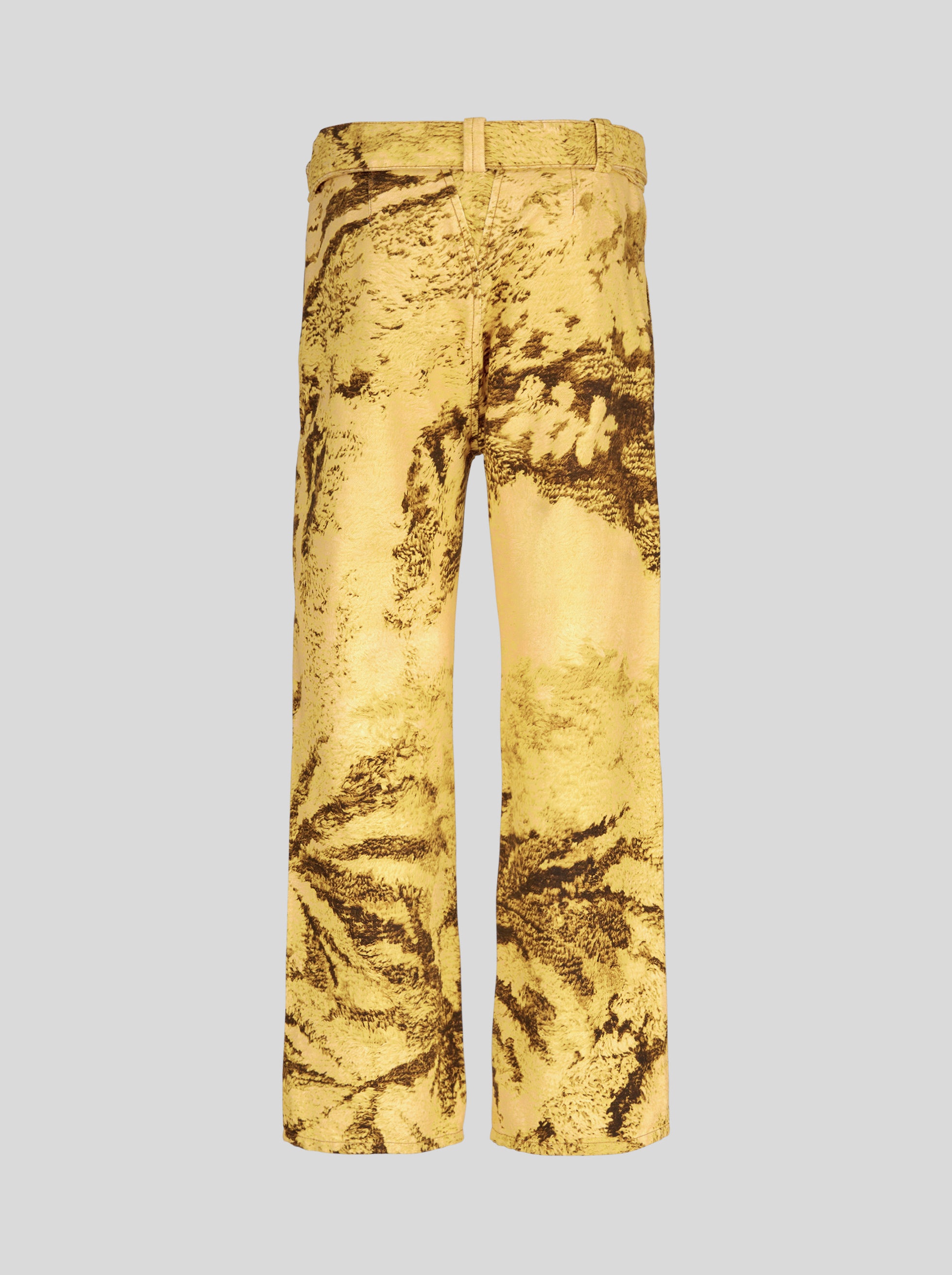 TROUSERS WITH FOLIAGE PRINT - 5
