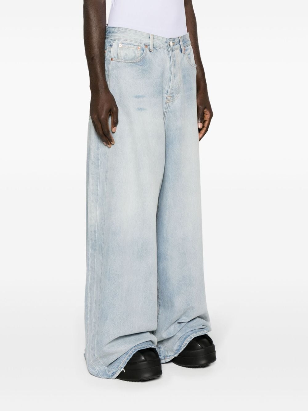 Big Shape loose-leg jeans - 4