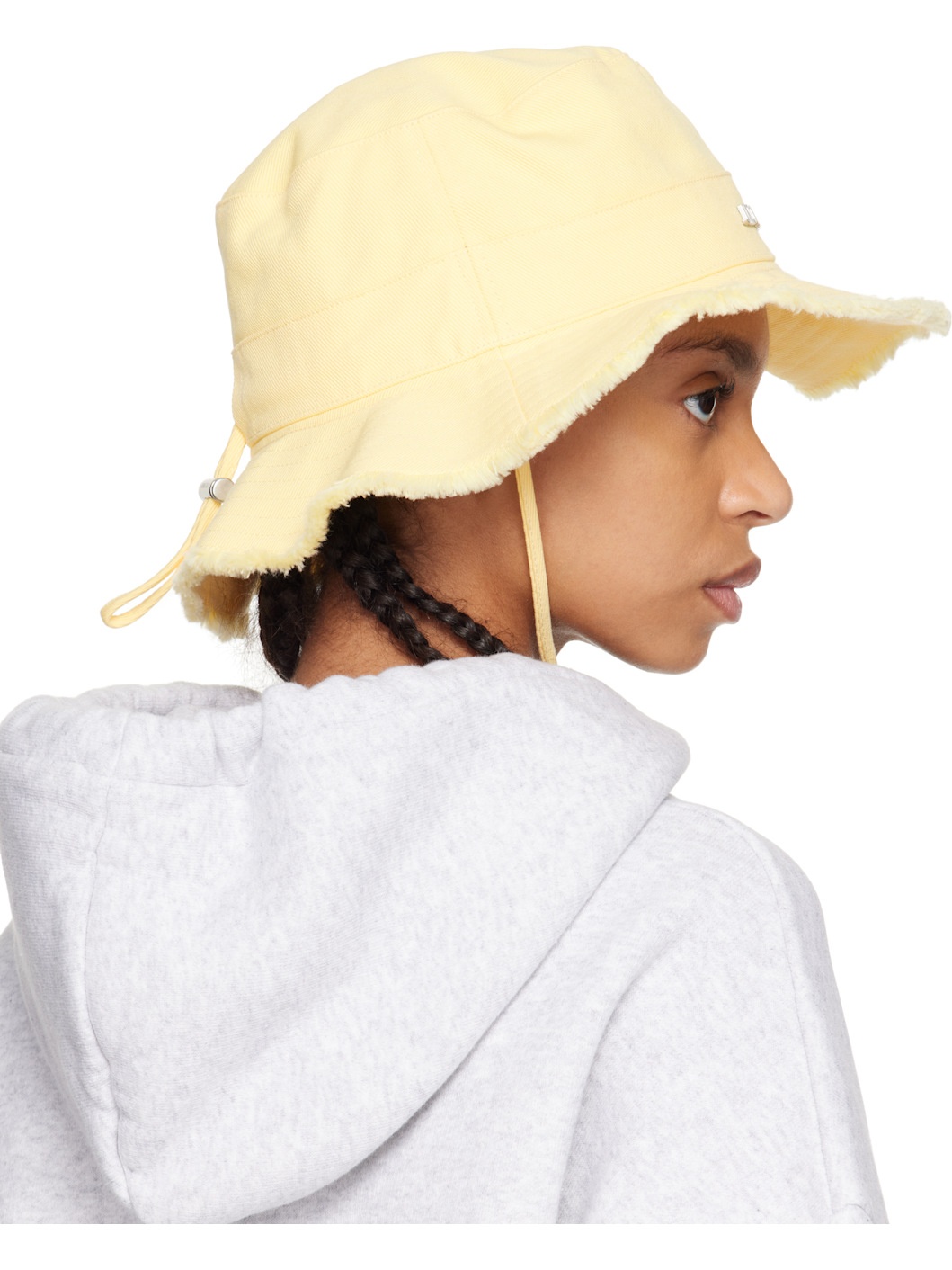 Yellow 'The Artichaut' Bucket Hat - 3