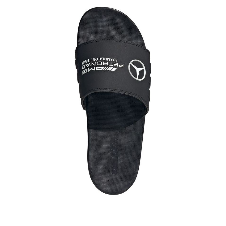 adidas x Mercedes AMG Adilette Slides 'Petronas Formula One Team Core Black' JR1070 - 5