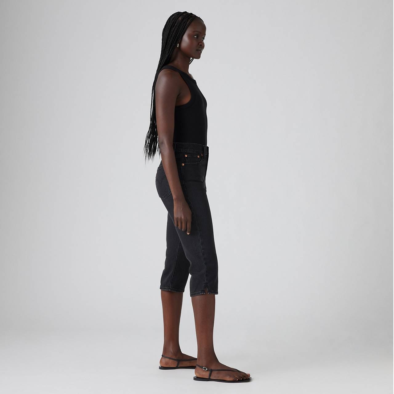 WEDGIE CAPRI WOMEN'S JEANS - 5