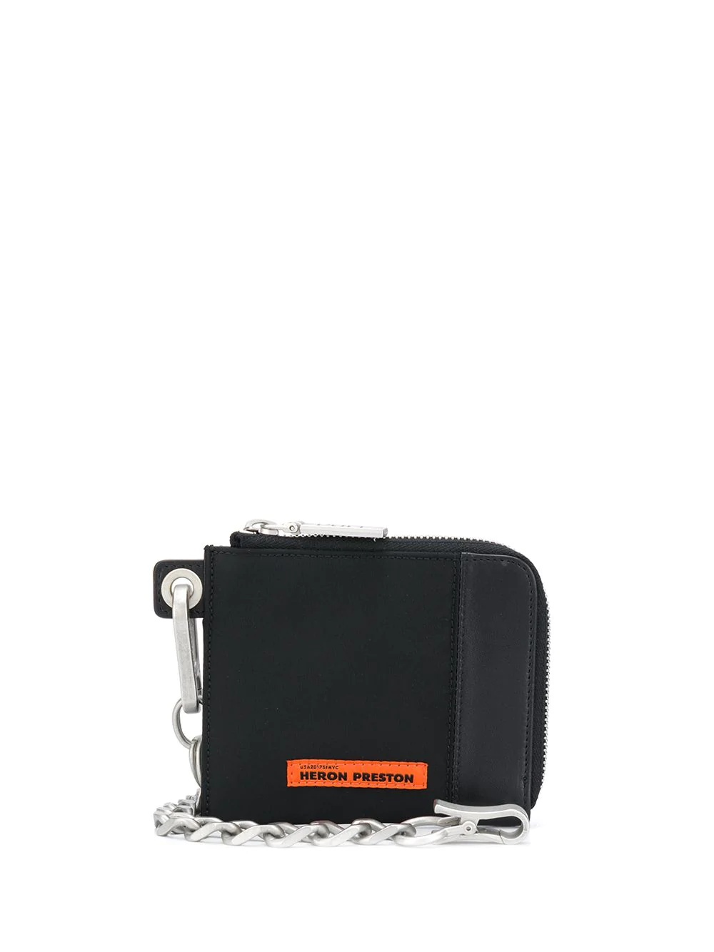 logo-patch zip wallet - 1