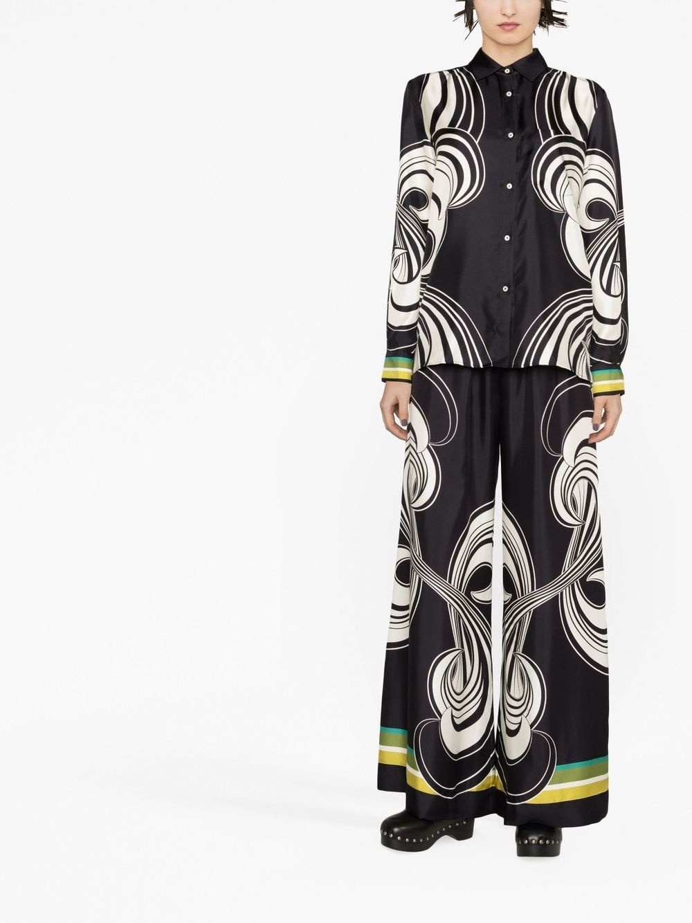 Placée wide-leg trousers - 2