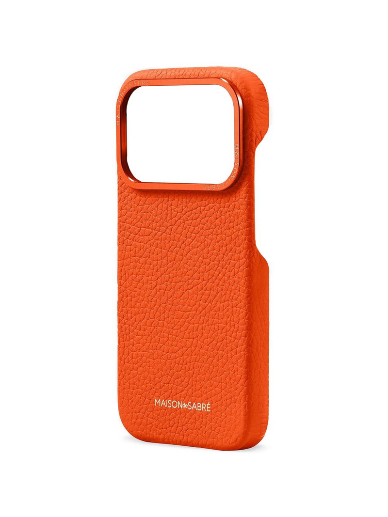 MAISON de SABRÉ leather iPhone 17 phone case outlook