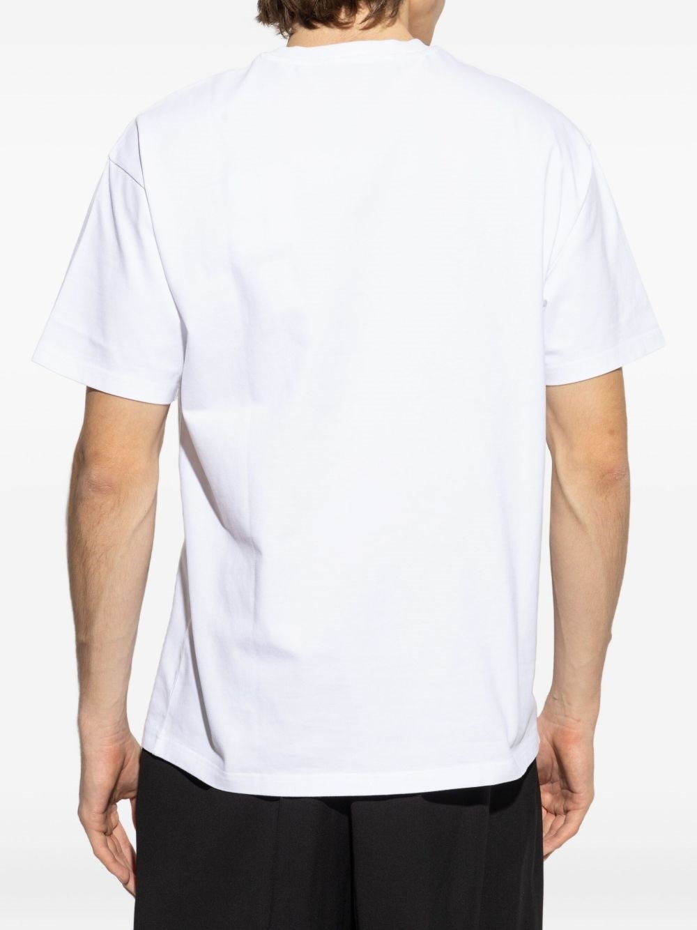 Cotton regular fit t-shirt with logo - 3