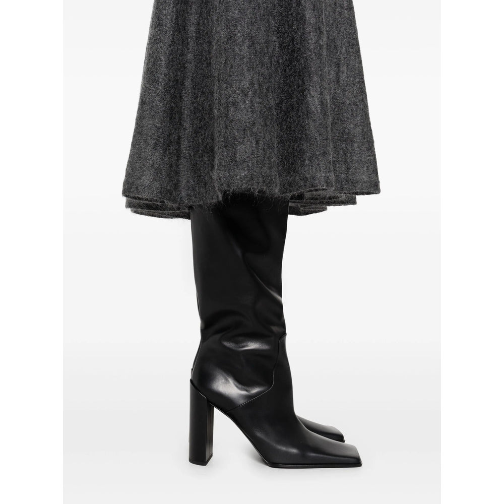 Alaïa Grey Skirts - A-Line Skirts Women - 5