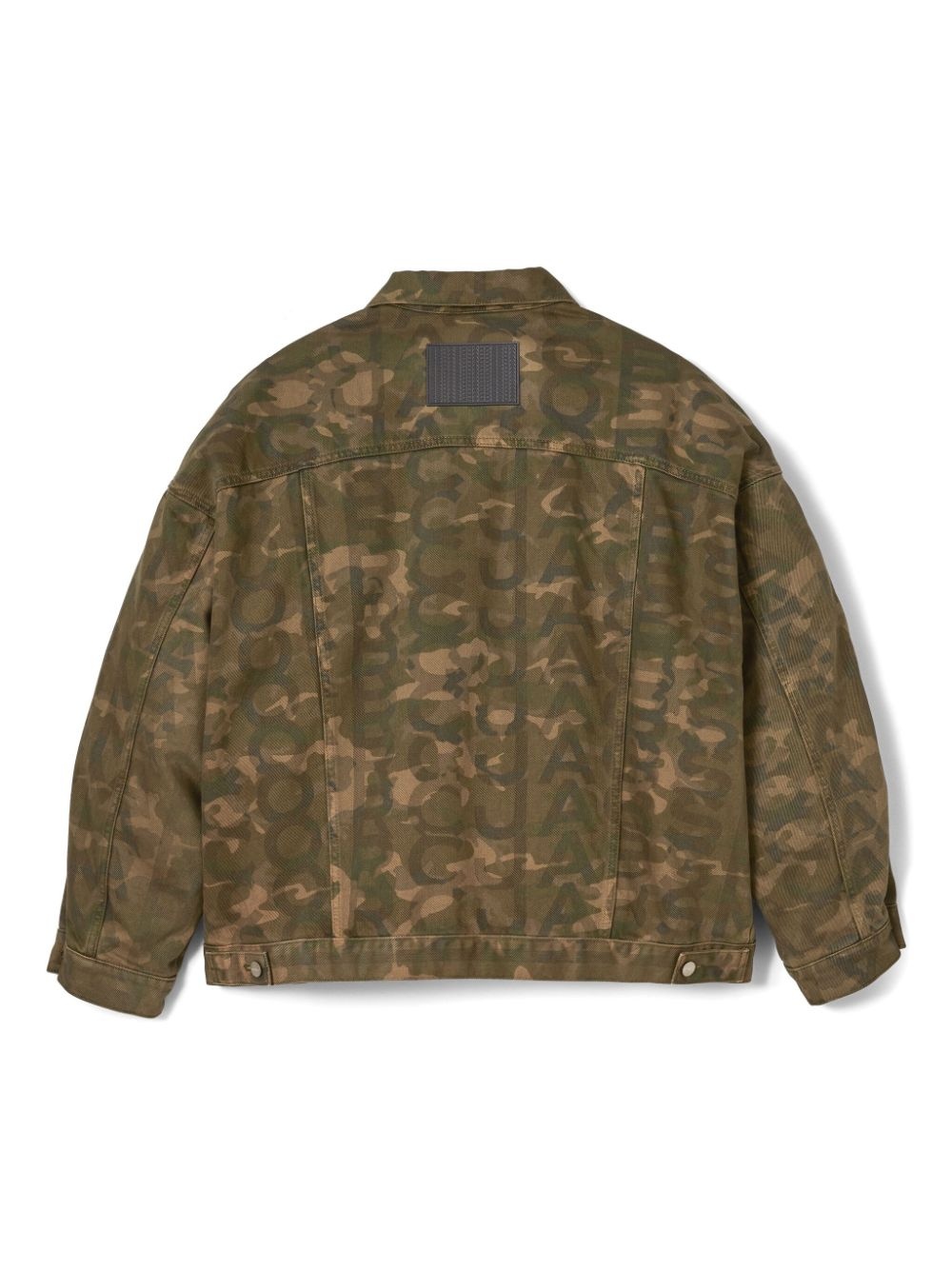 camouflage-print denim trucker jacket - 6
