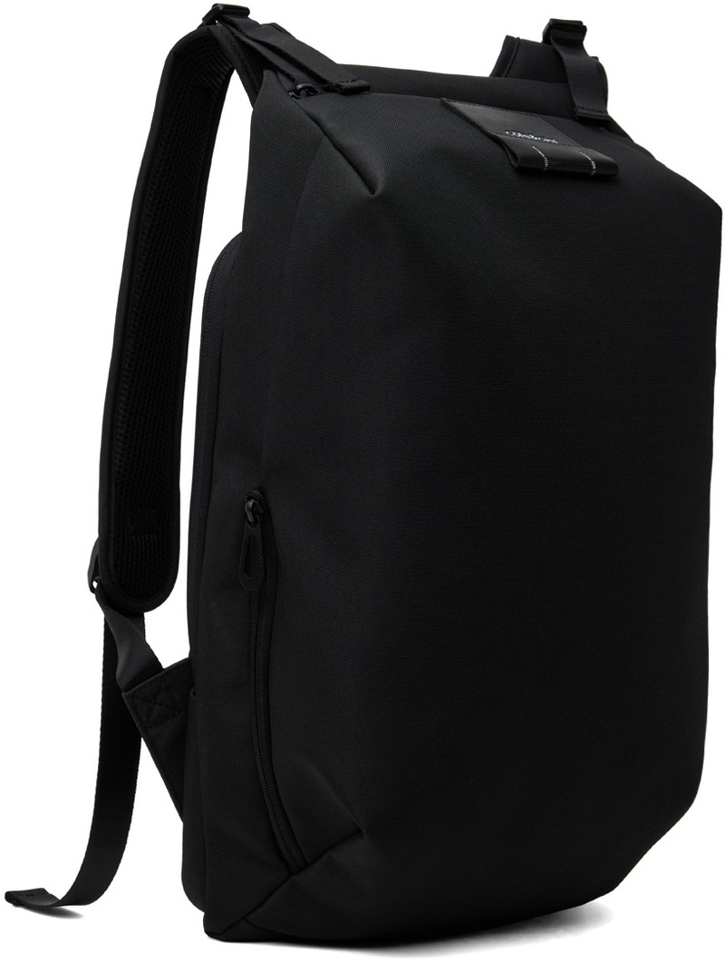 Côte & Ciel Black Saru EcoYarn Backpack outlook