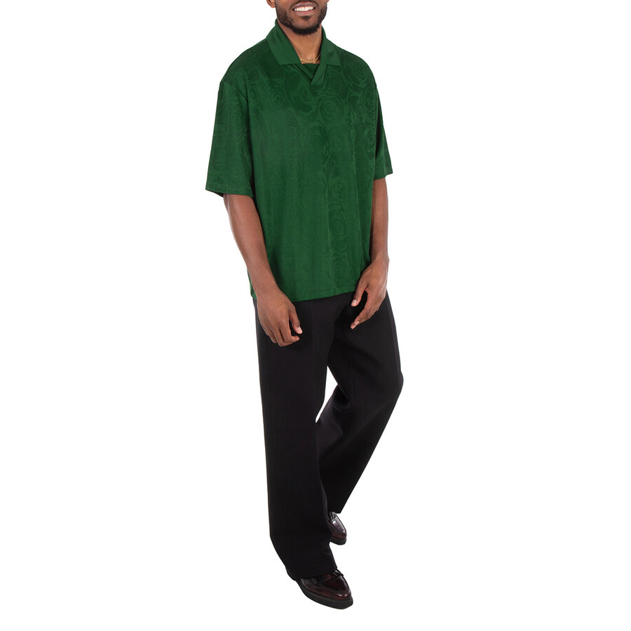 Burberry Rose Jacquard Polo Shirt - 6