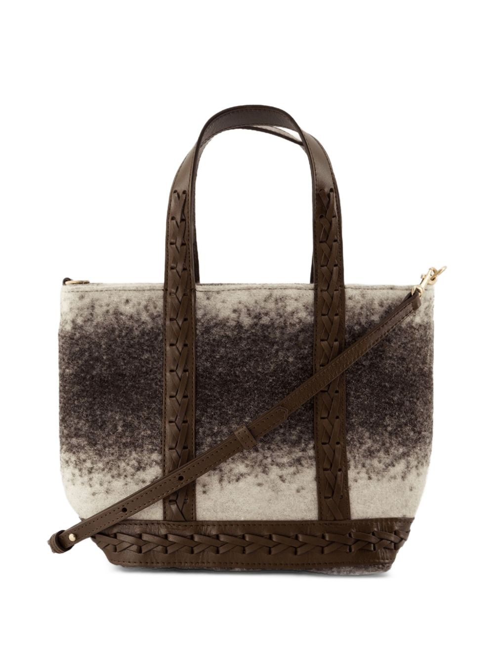 small Cabas braided tote bag - 2