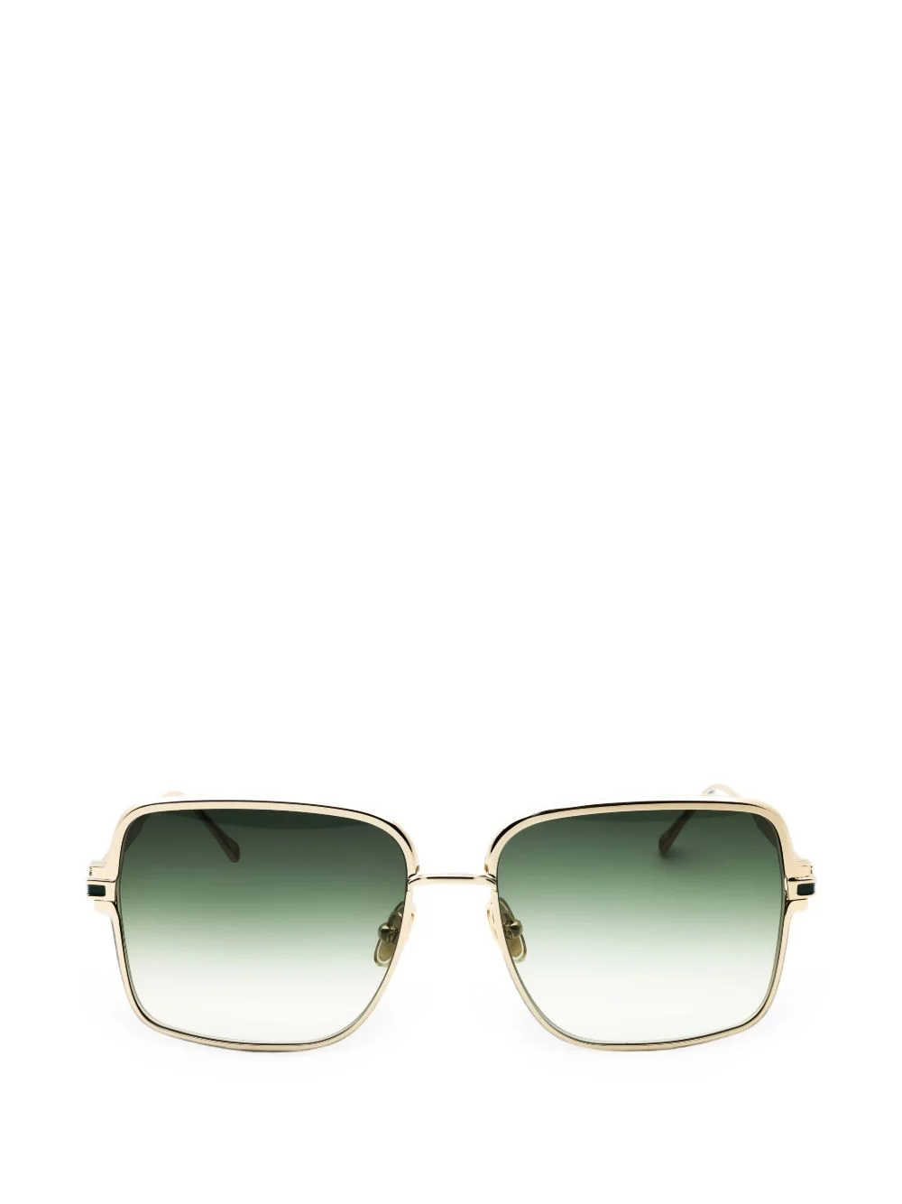 square-frame sunglasses - 1