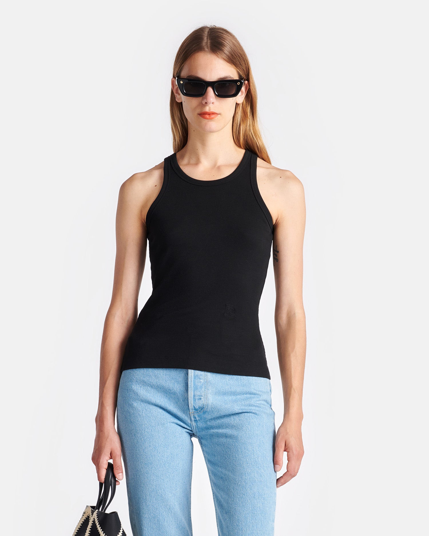 Ribbed-Jersey Tank Top - 2