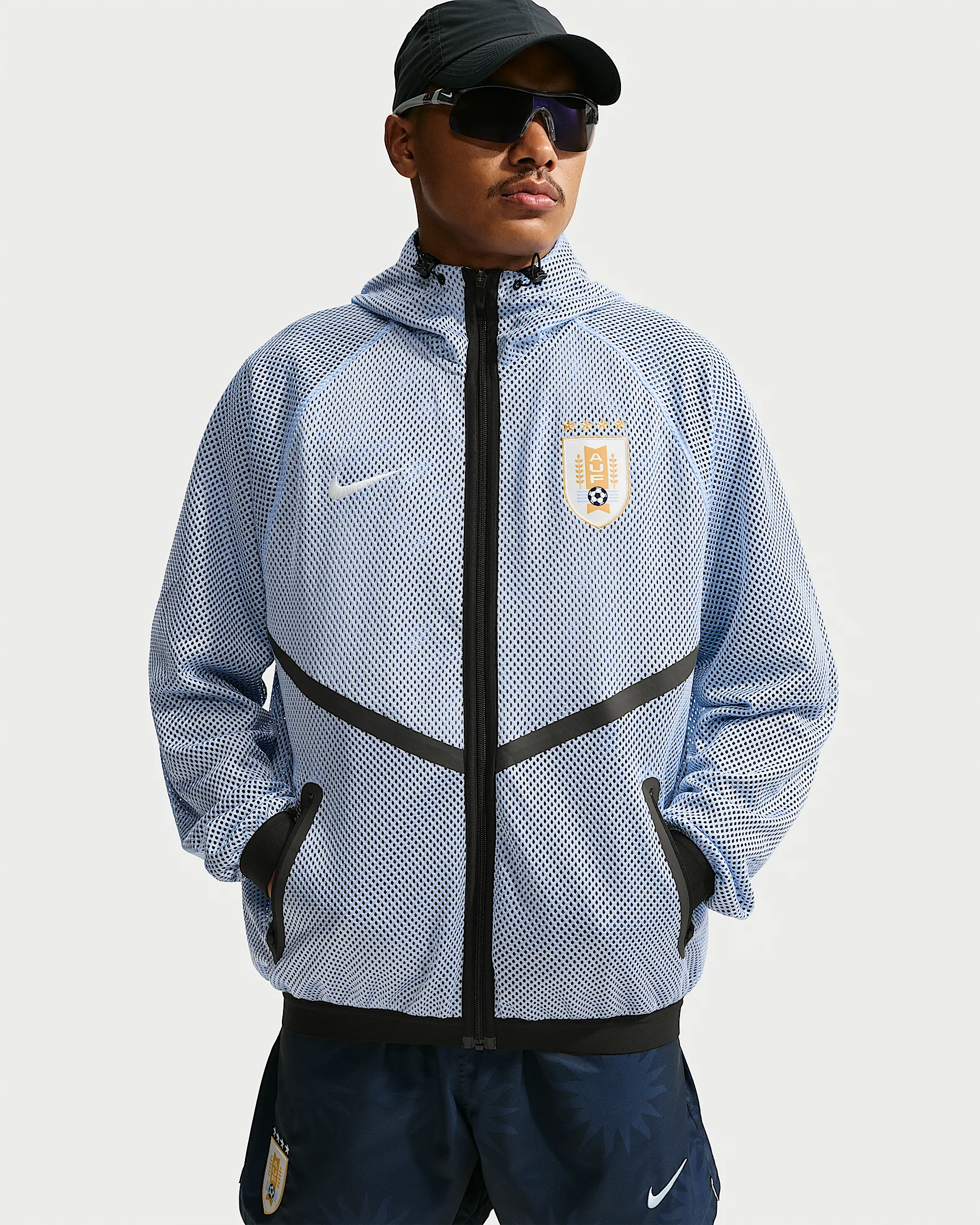 Uruguay Men's Nike Dri-FIT Soccer Anthem Jacket - 1