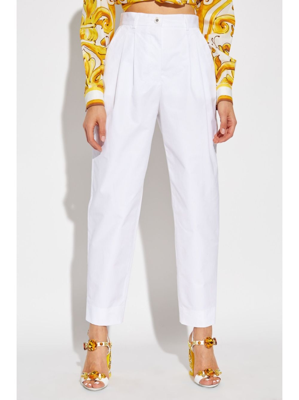 tailored tapered trousers - 3