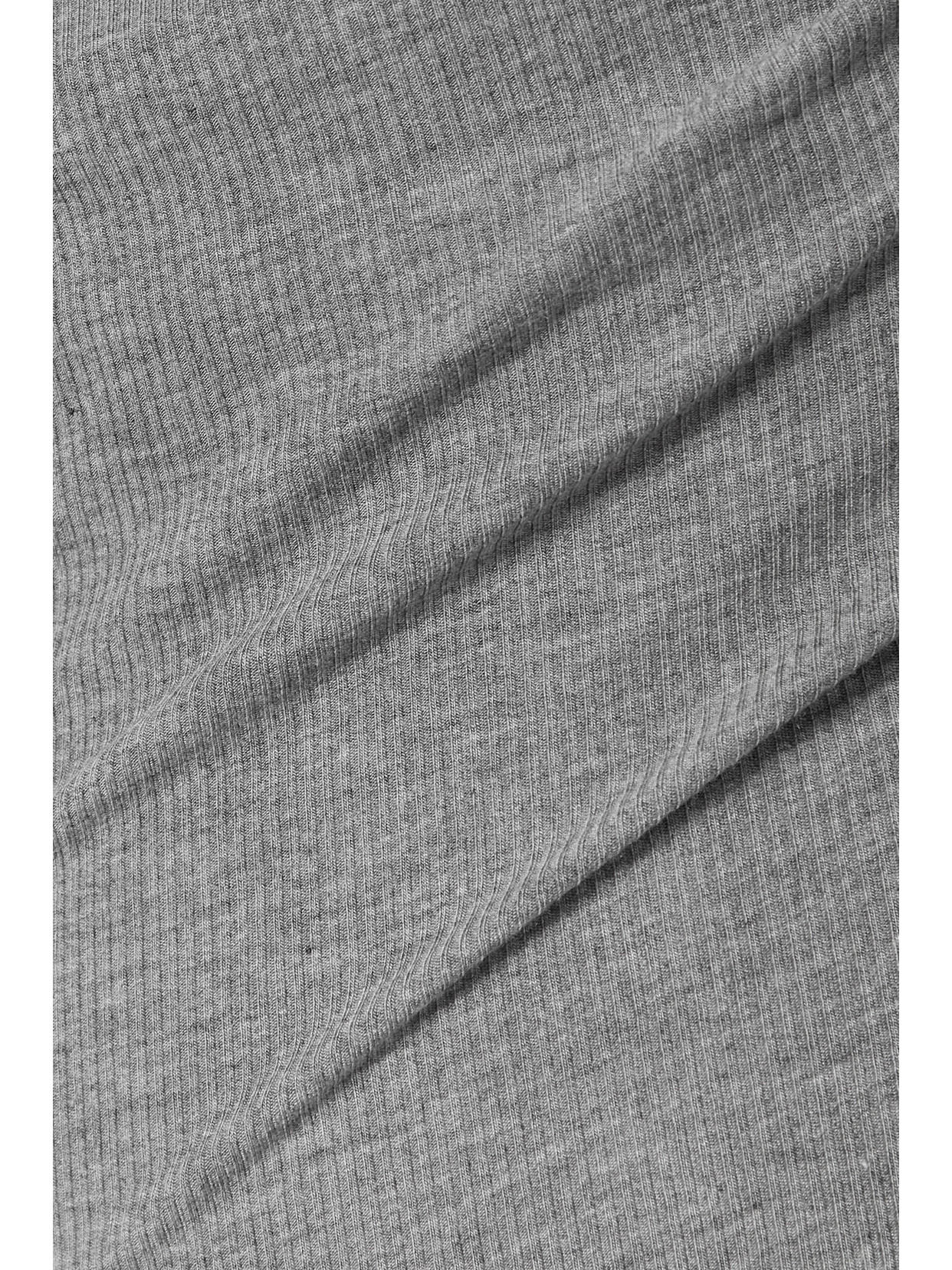 Soft Lounge Ribbed Long Stretch-modal Slip Dress - 4