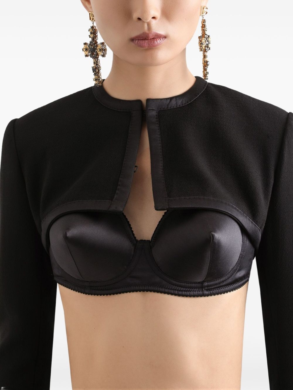 cropped jacket - 5