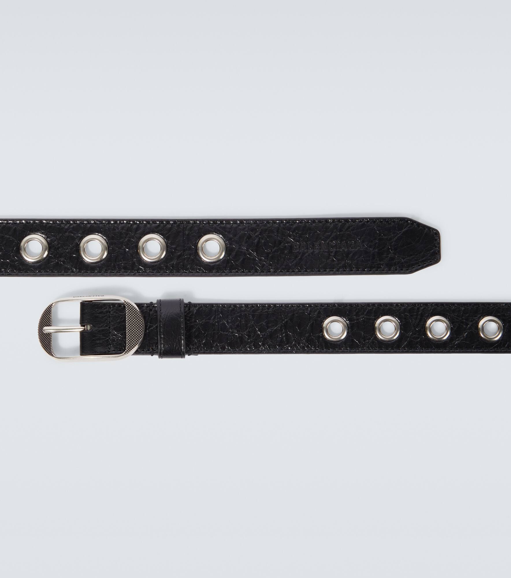 30 Le Cagole leather belt - 4