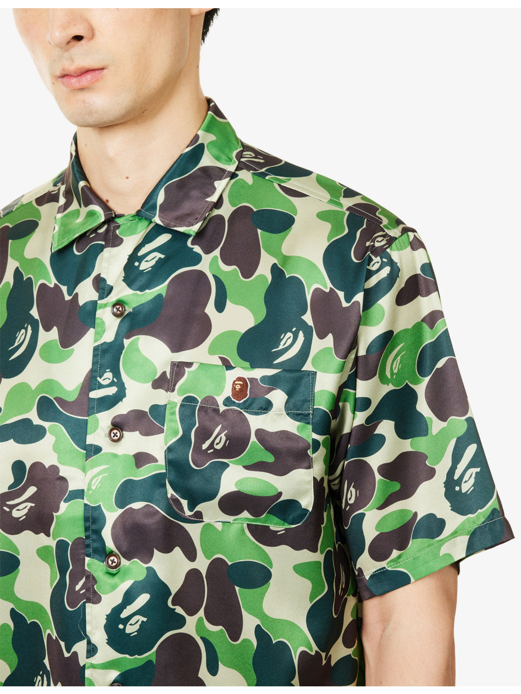 Bape Camouflage Woven Shirt - 5