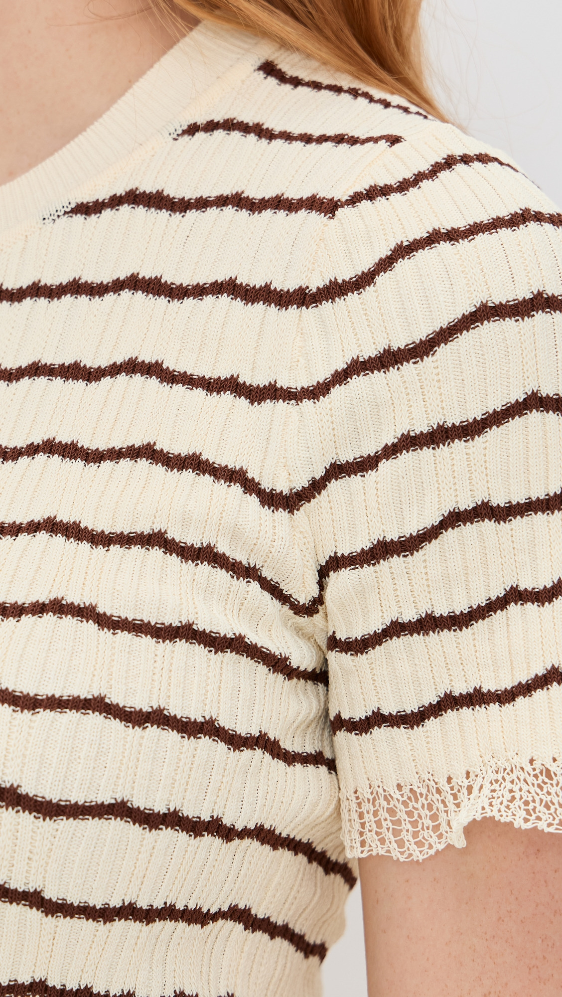 Chiara Stripe Short Sleeve Shirt - 5