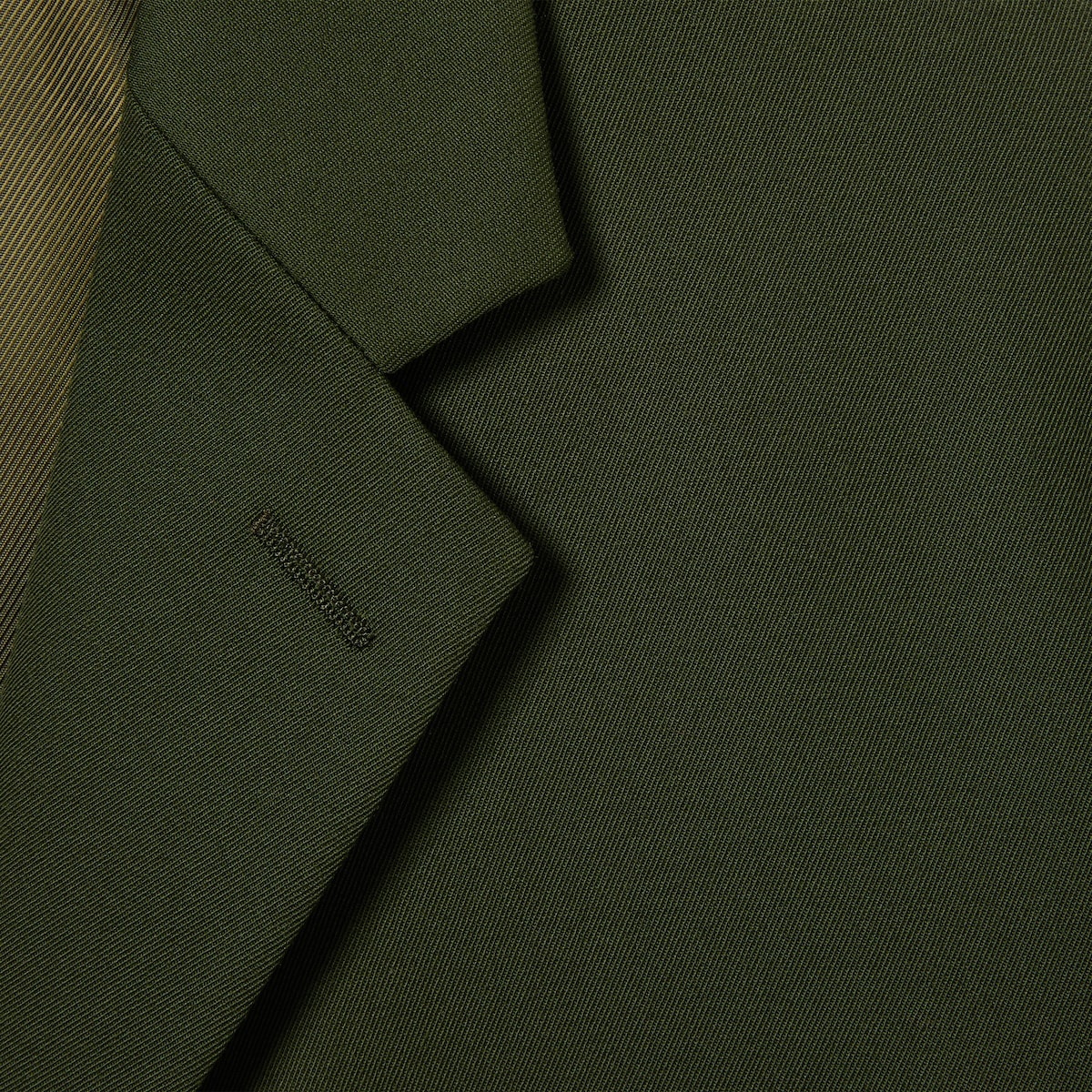 Embossed wool gabardine jacket - 6