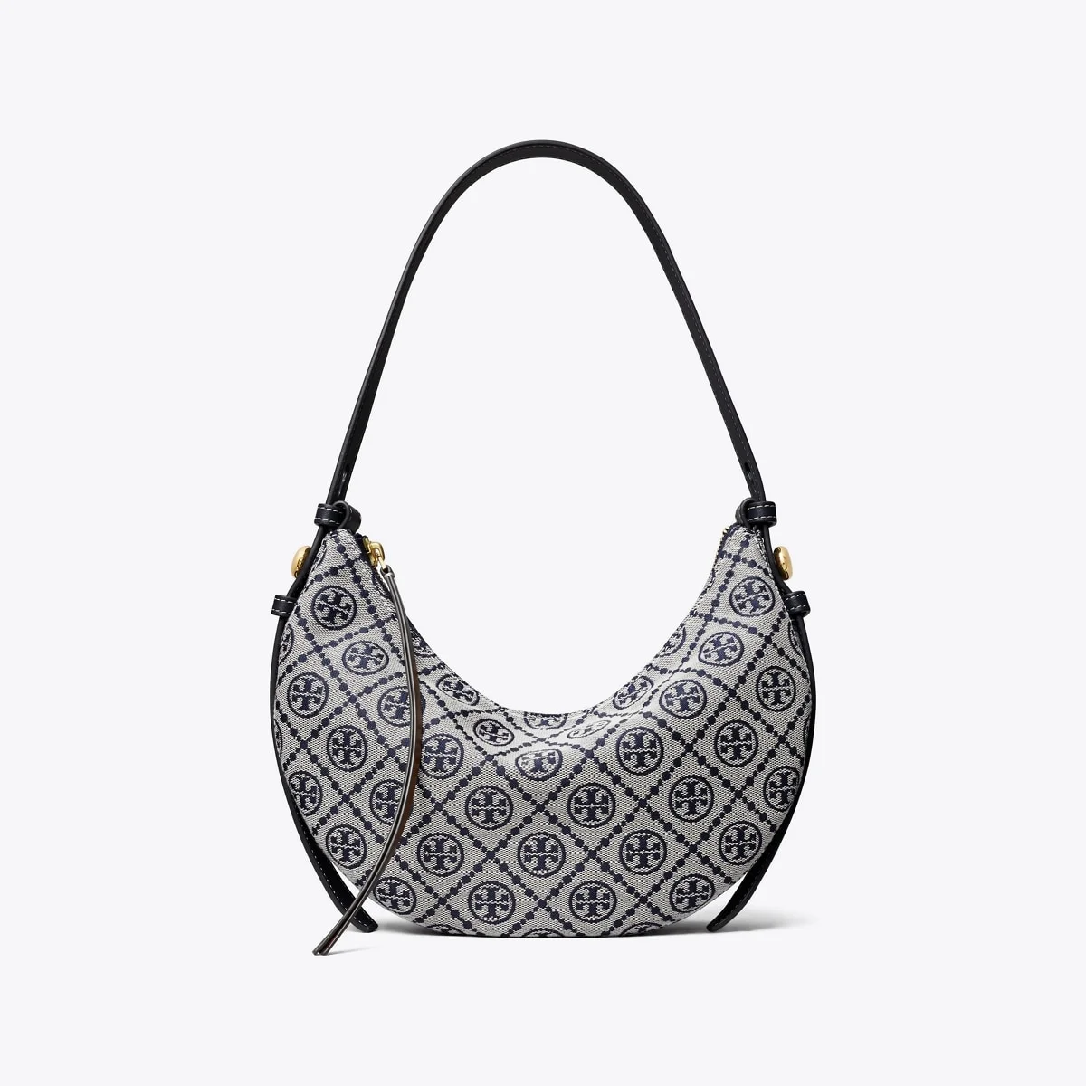 T Monogram Romy Half Moon Bag - 1