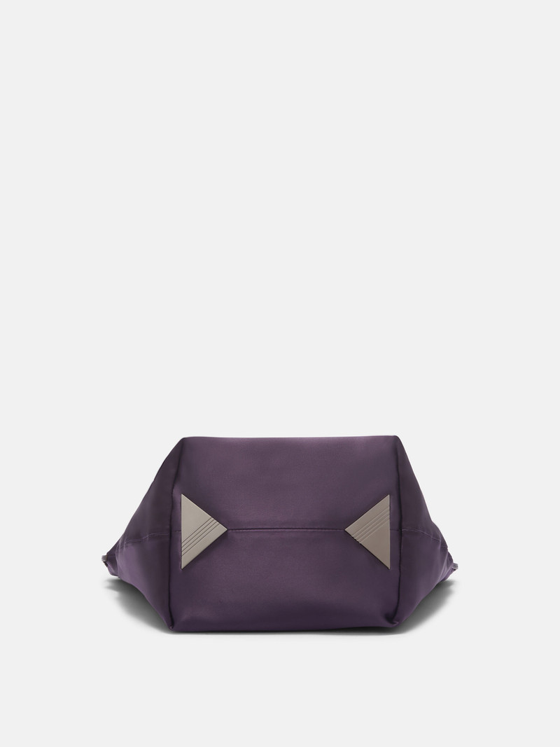 THE ATTICO ''VIA DEI GIARDINI 30'' DARK BROWN TOTE BAG outlook