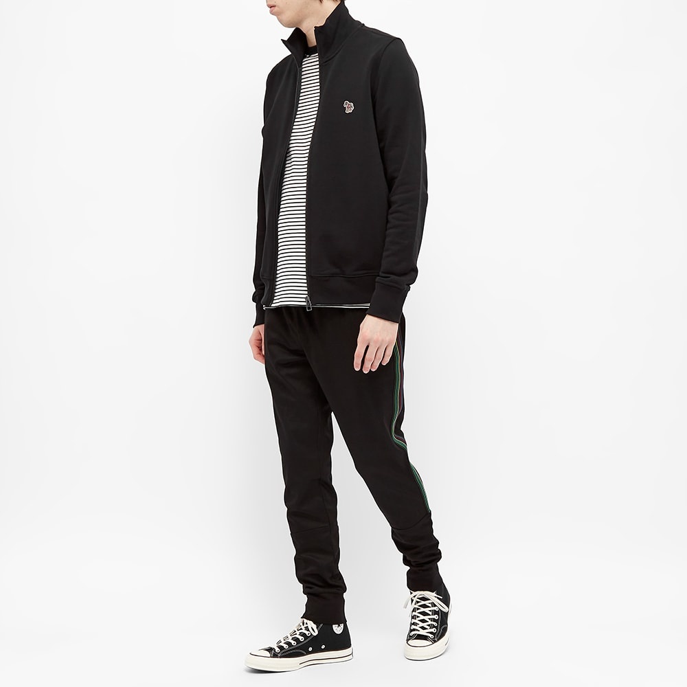 Paul Smith Zebra Zip Jersey Track Jacket - 5