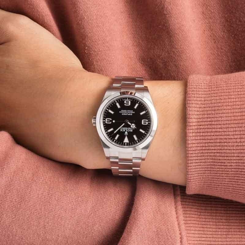 Pre-Owned Rolex Explorer Ref 214270 Stainless Steel - 5
