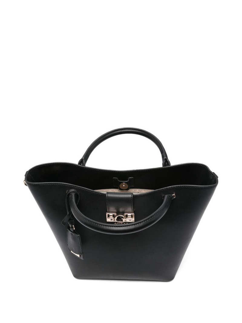 Jane logo-charm tote bag 4