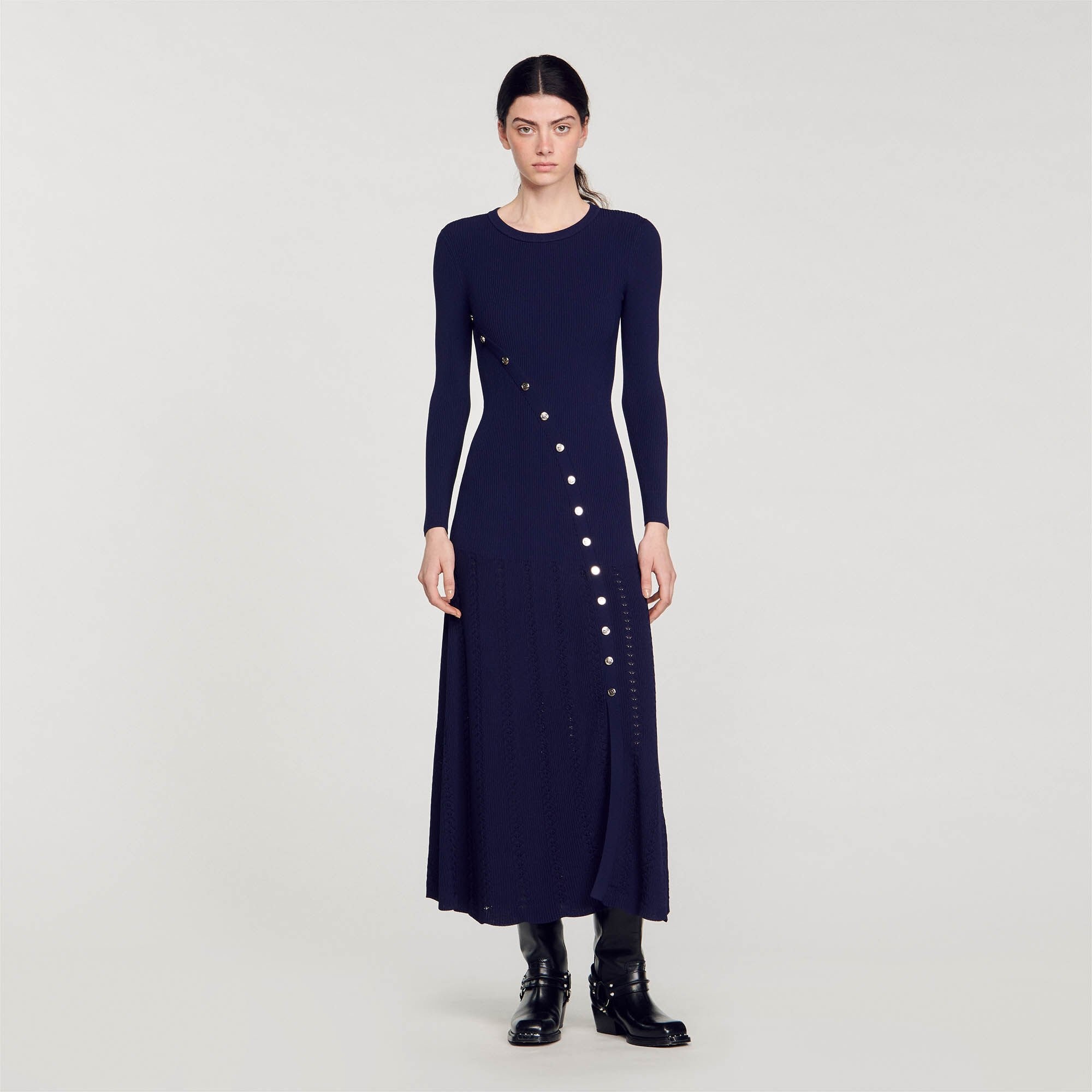KNIT MIDI DRESS - 2