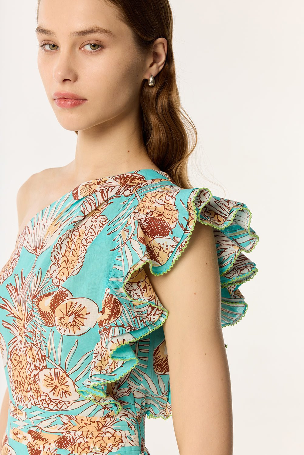 Mini Dress Corinne - Mint Karibia - 2