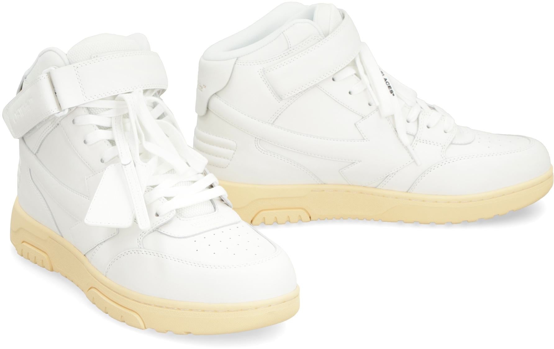 OFF-WHITE OUT OF OFFICE HIGH-TOP SNEAKERS - 3