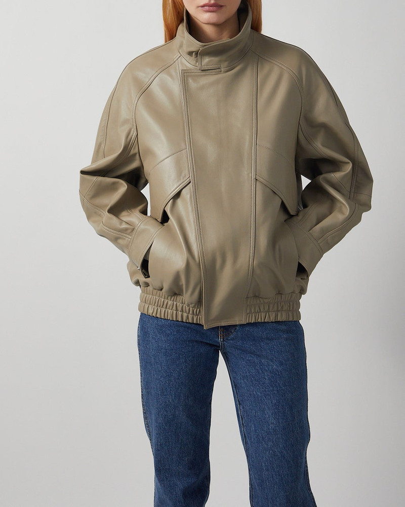 NOUR HAMMOUR Jacket Ariste Grey outlook