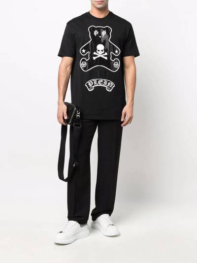 PHILIPP PLEIN teddy bear logo T-shirt outlook