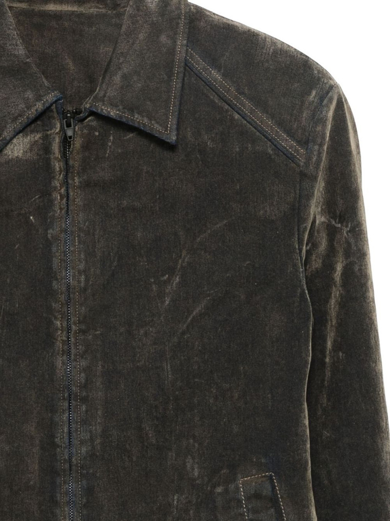zip-fastening cotton jacket 3