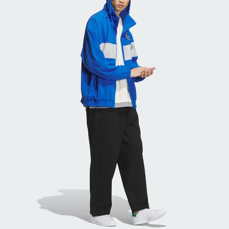 adidas Originals Rifta Windbreaker Jackets 'Blue White' IU4794 - 4