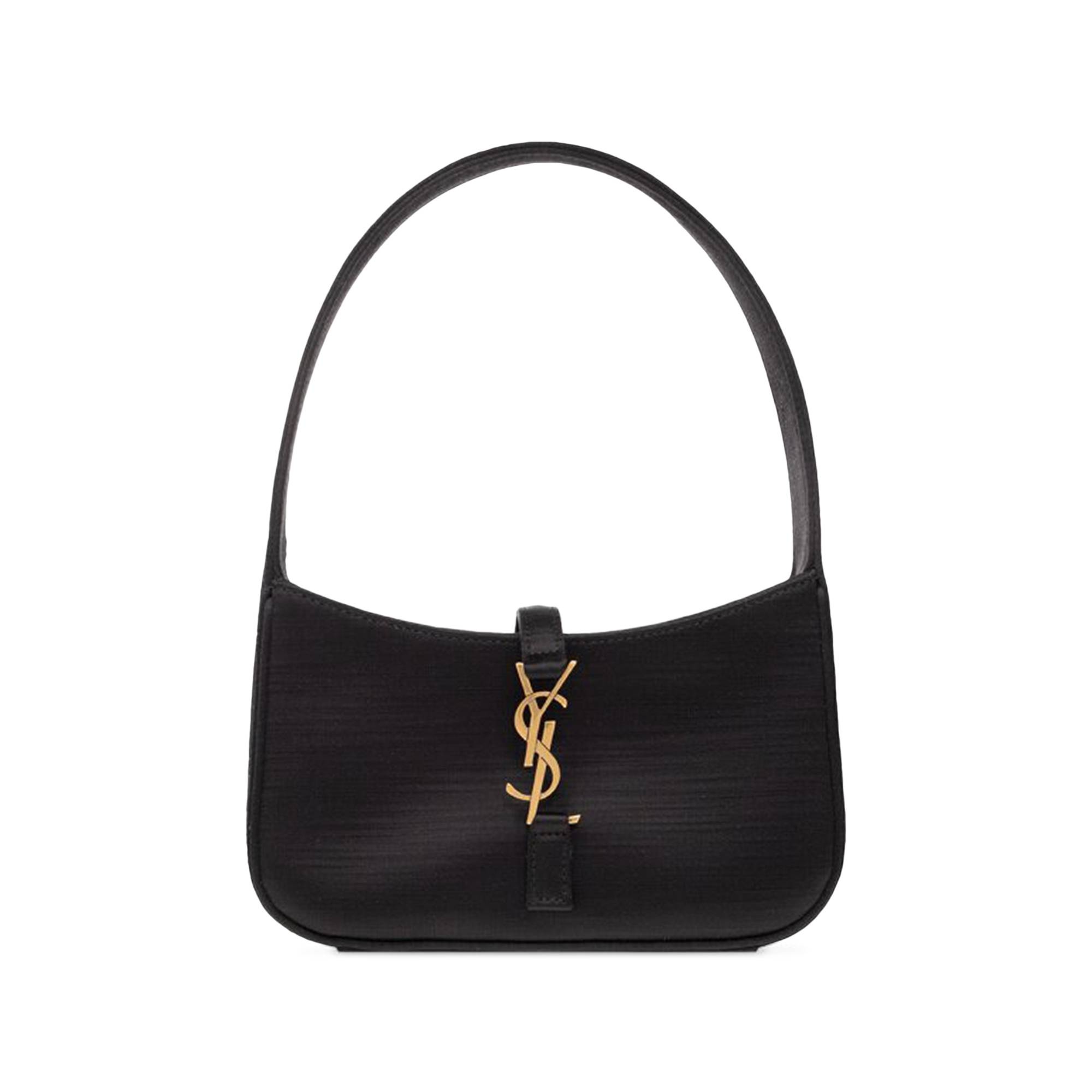 Saint Laurent Mini Hobo Bag 'Black' - 1