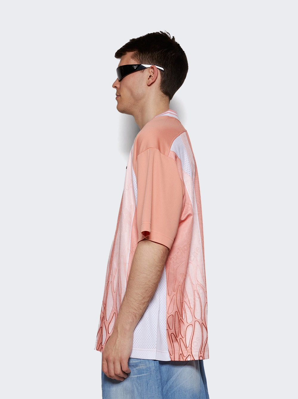 X Kappa Logo Tee Light Pink - 3