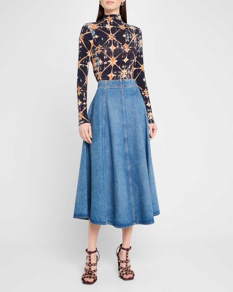 ULLA JOHNSON Aurelia Long-Sleeve Turtleneck outlook