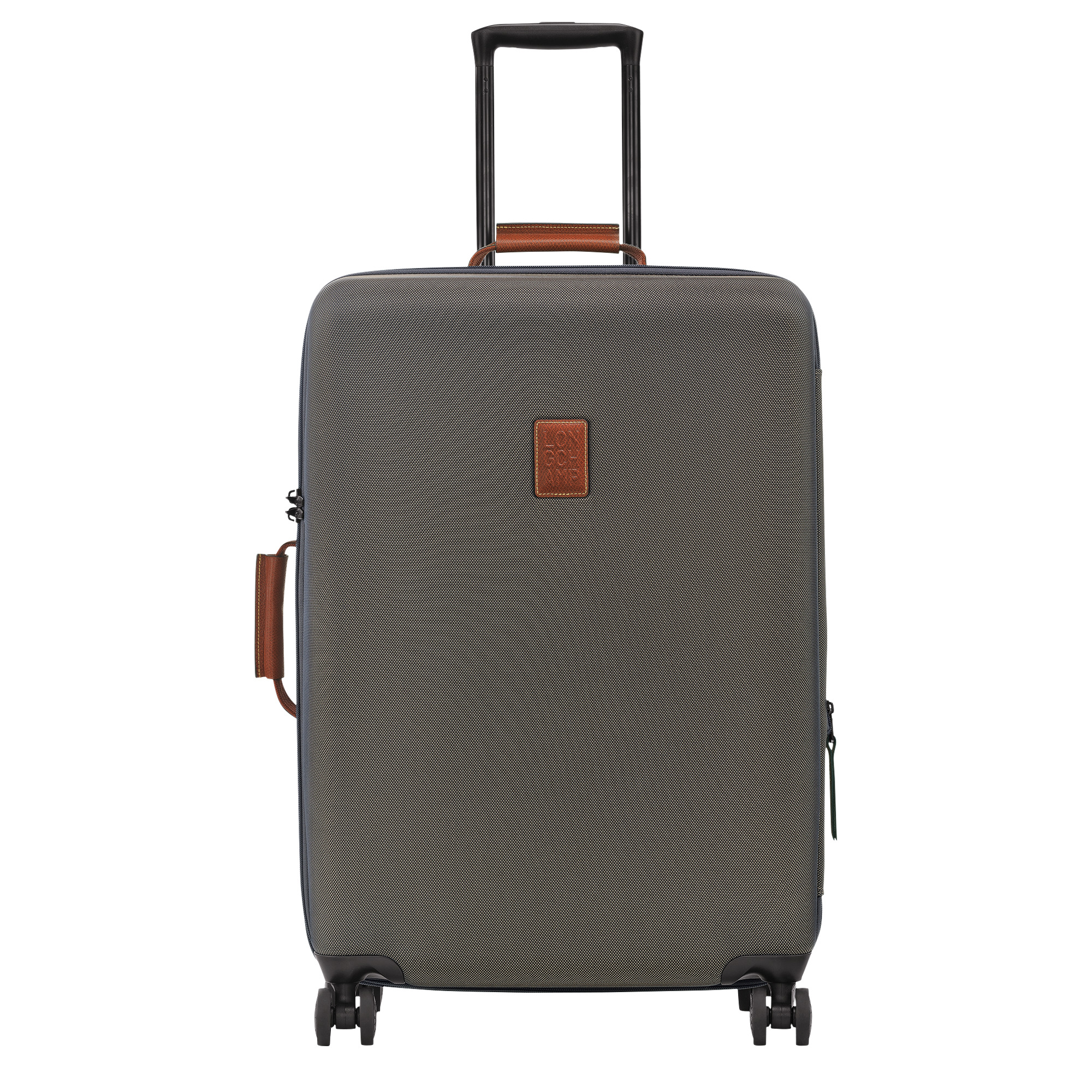 Boxford L Suitcase Brown - Recycled canvas - 1