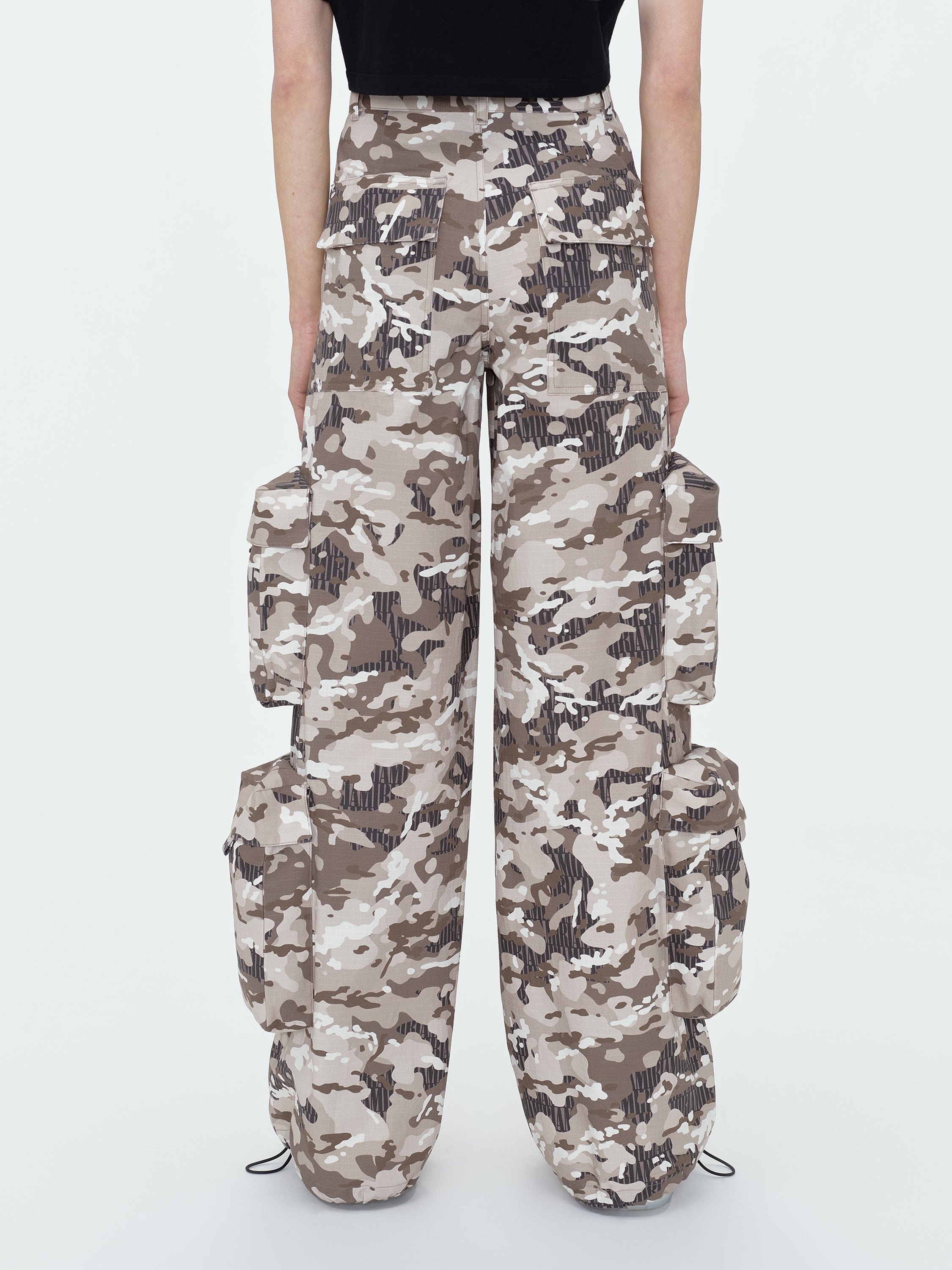 CAMO BAGGY CARGO TROUSER - 5