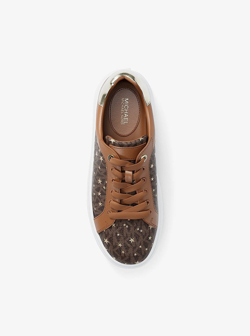 Romey Printed Signature Logo Sneaker 5