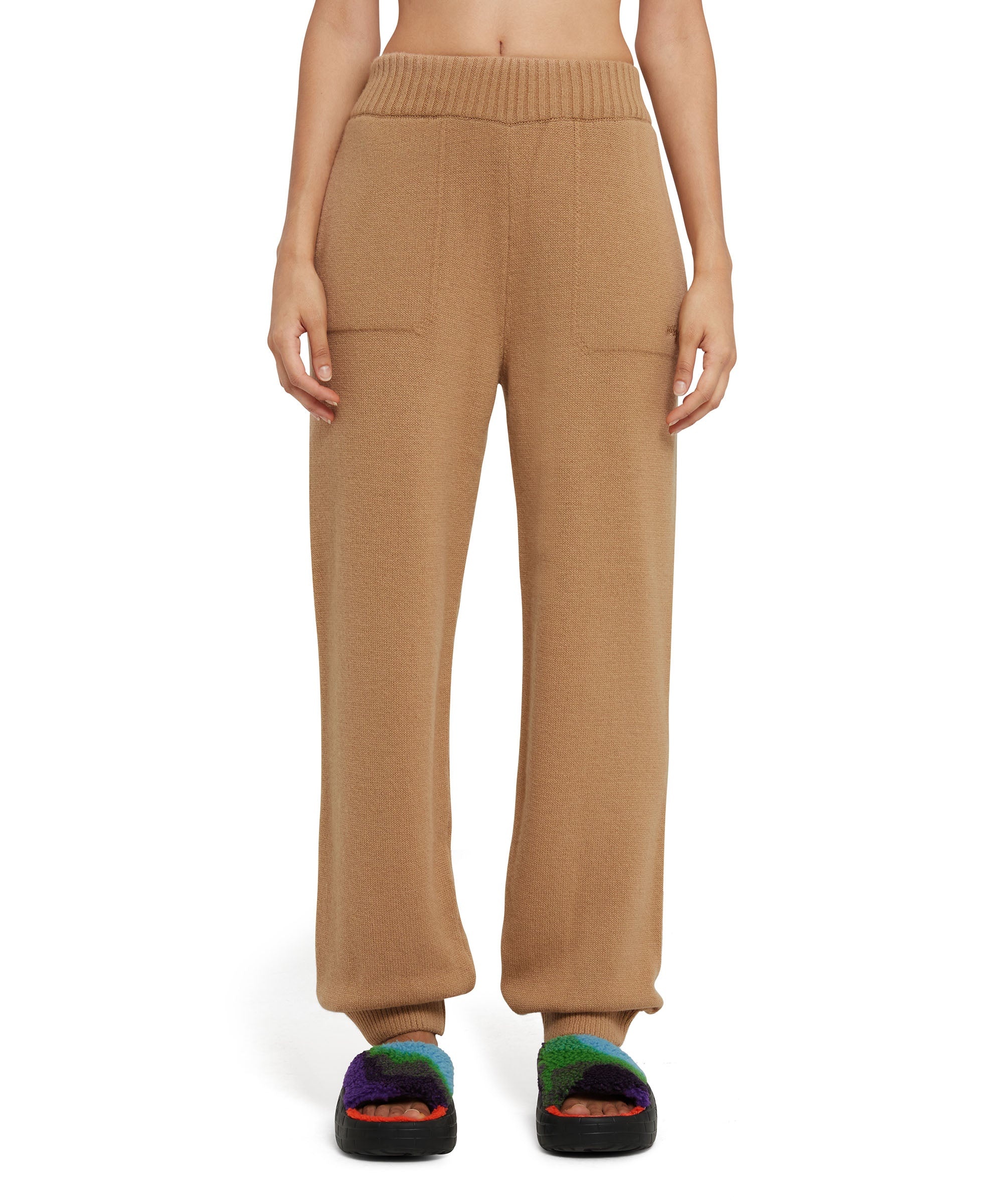 Cashmere blend track pants - 2