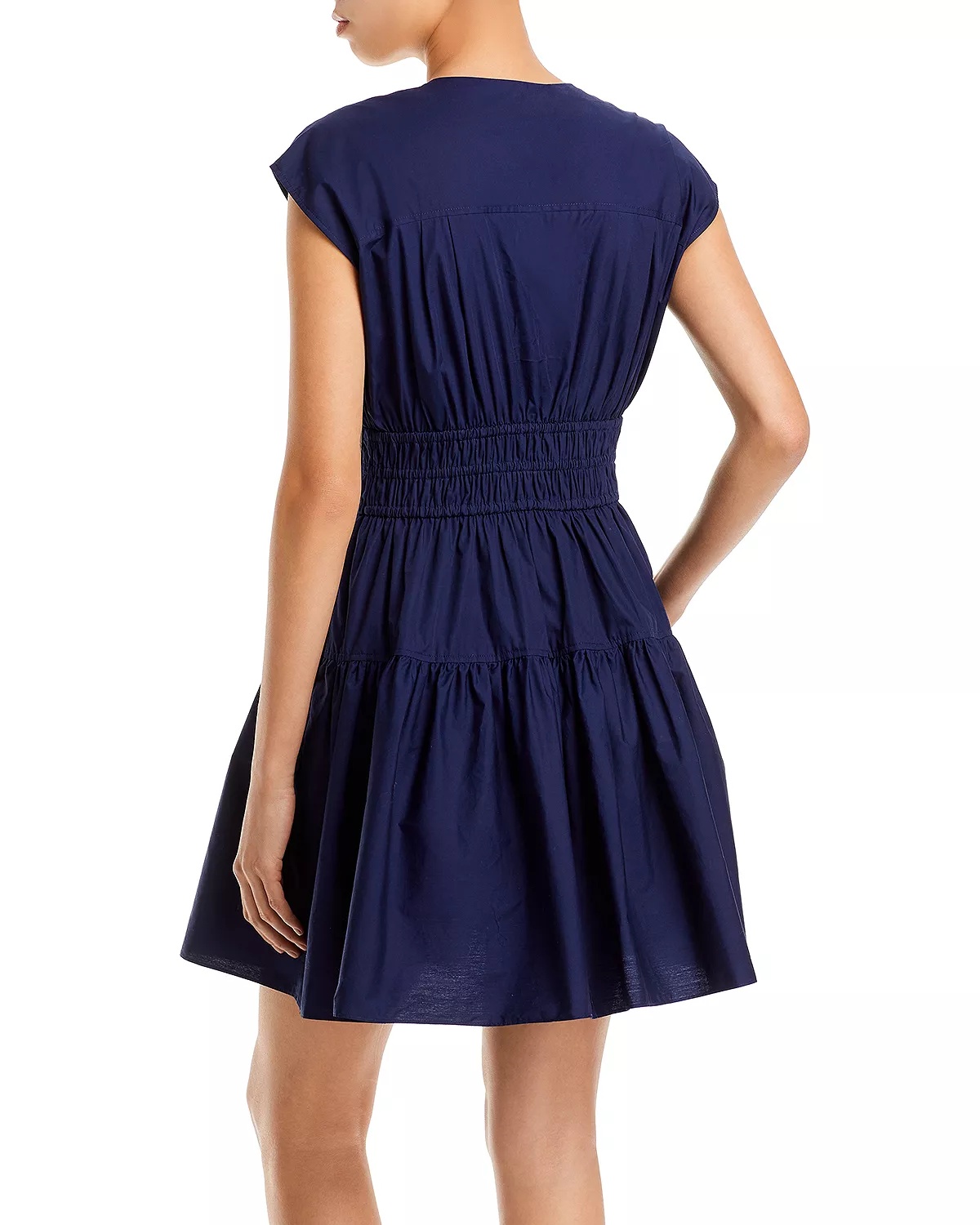 Tora V Neck Smocked Dress - 4