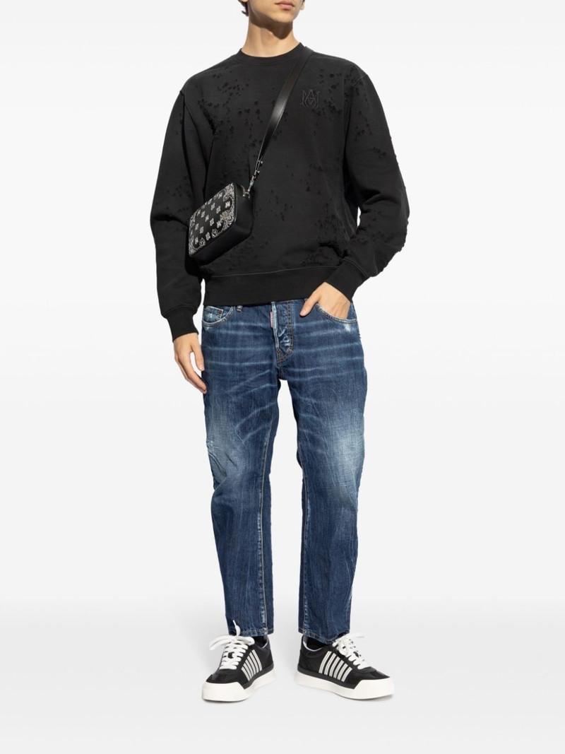 AMIRI logo-embroidered cotton sweatshirt outlook