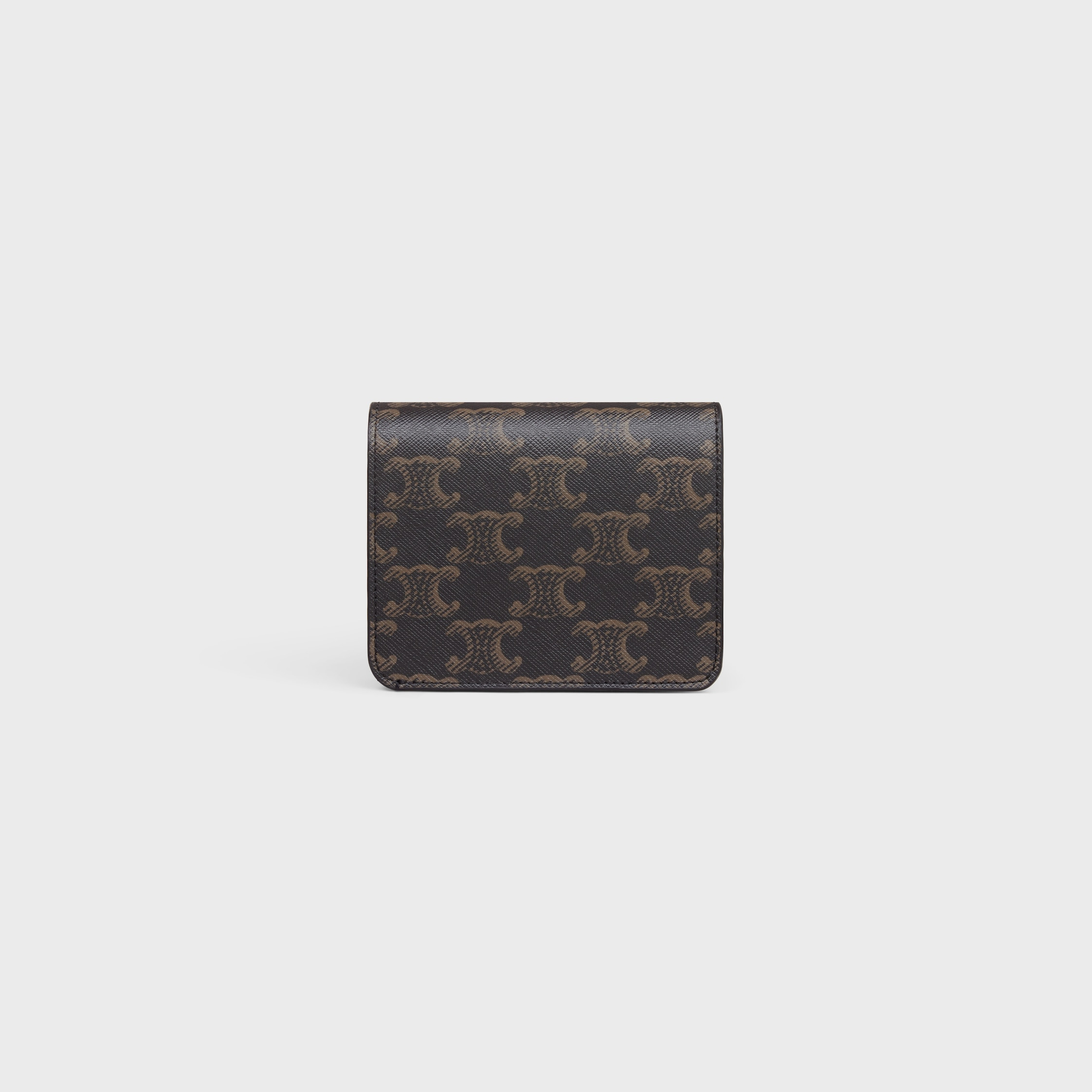 TRIOMPHE COMPACT WALLET in Triomphe Canvas - 3