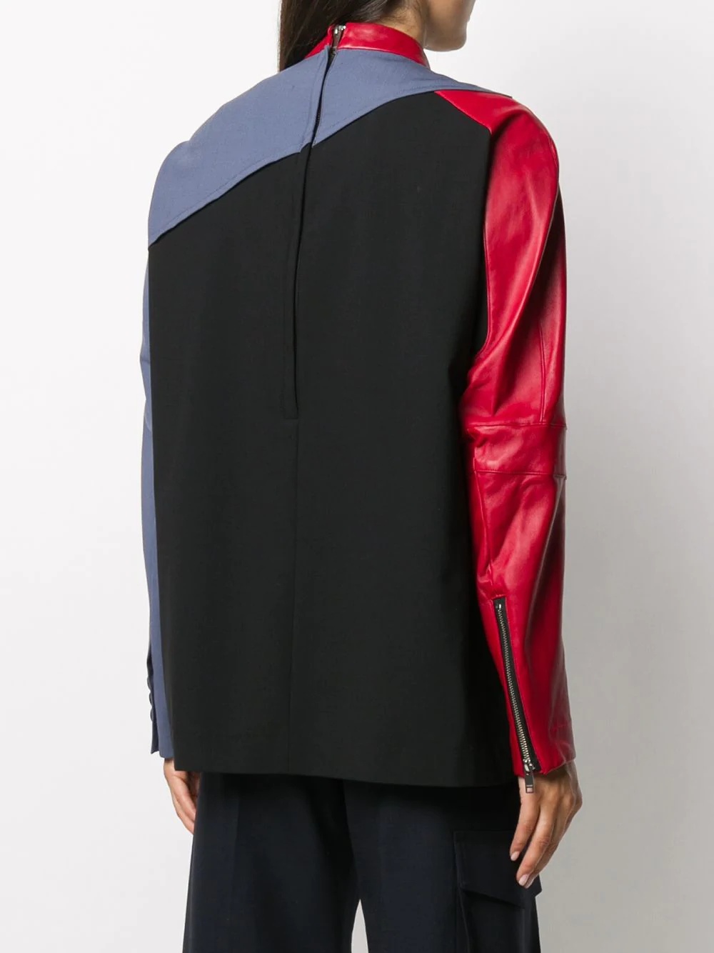 panelled colour-block sweatshirt - 4