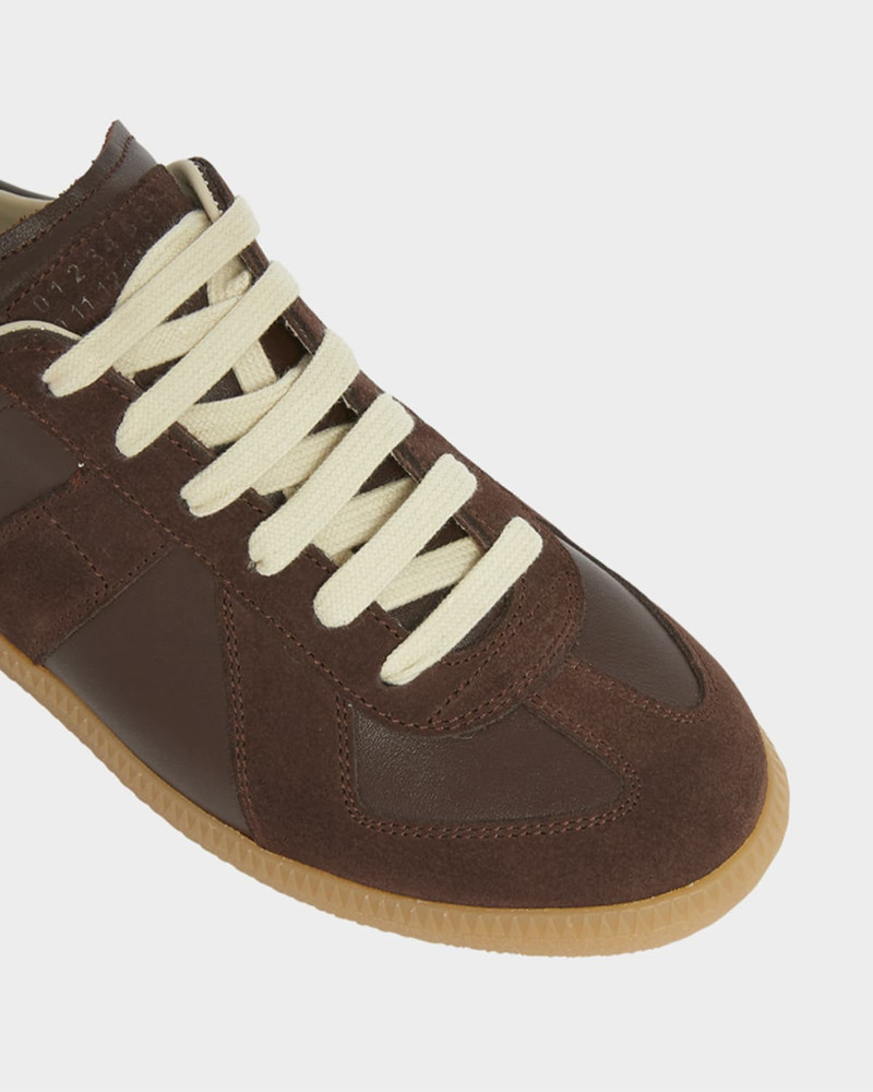 Replica Suede & Leather Sneakers 5