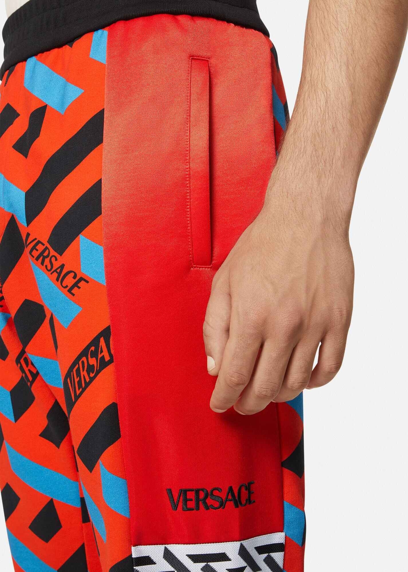 La Greca Print Sweatpants - 5